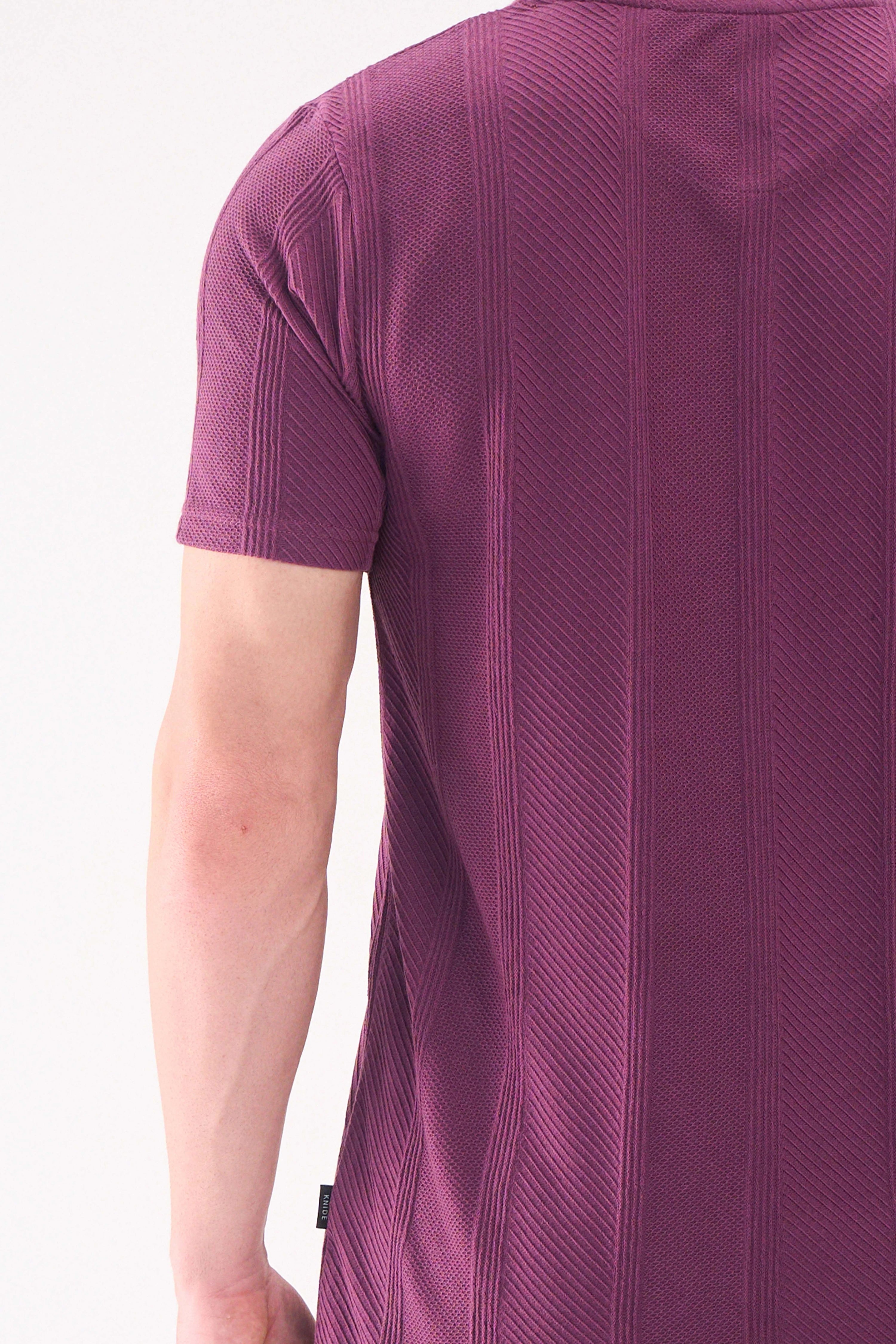 REGULAR FIT TEXTURED MARDI GRAS