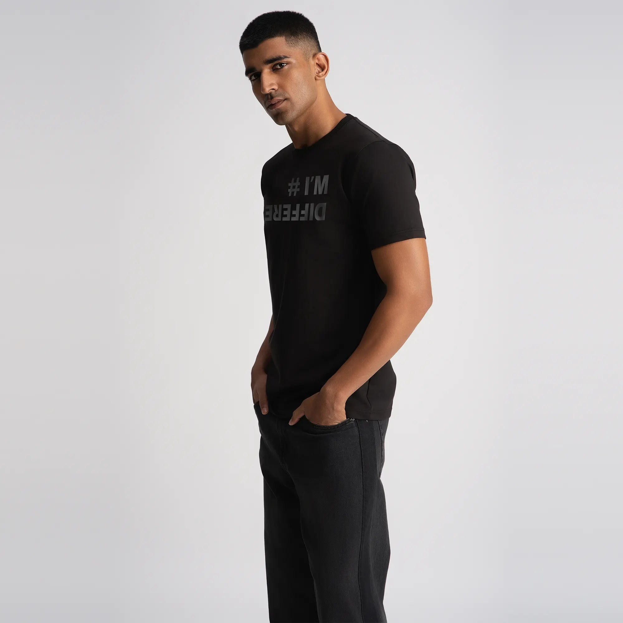 Tone Match printed T-shirt