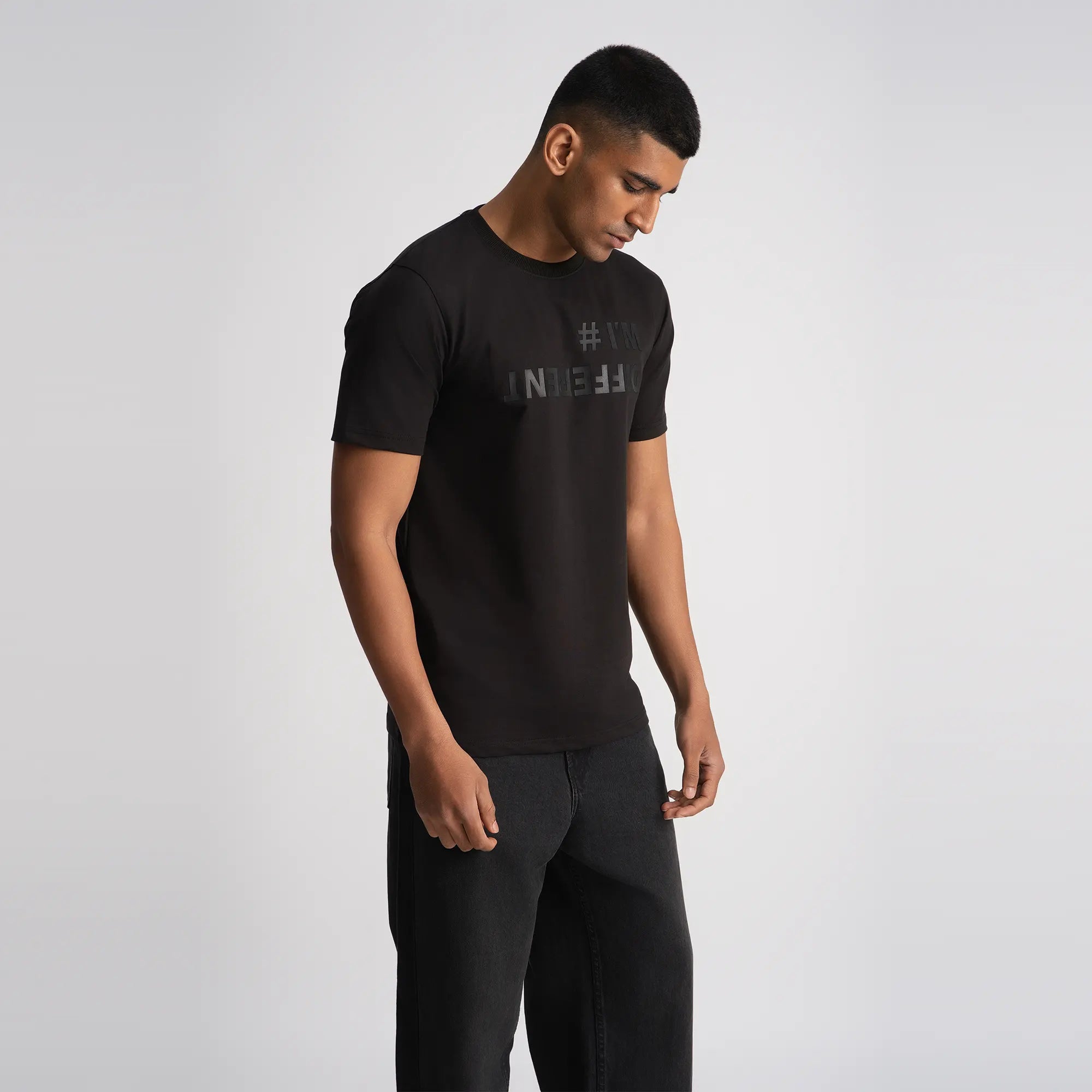 Tone Match printed T-shirt