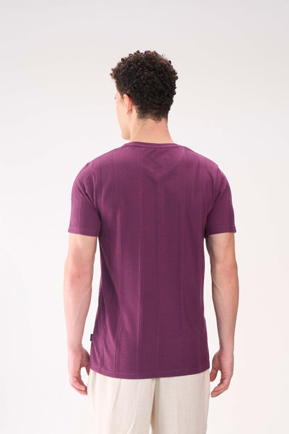 REGULAR FIT TEXTURED MARDI GRAS