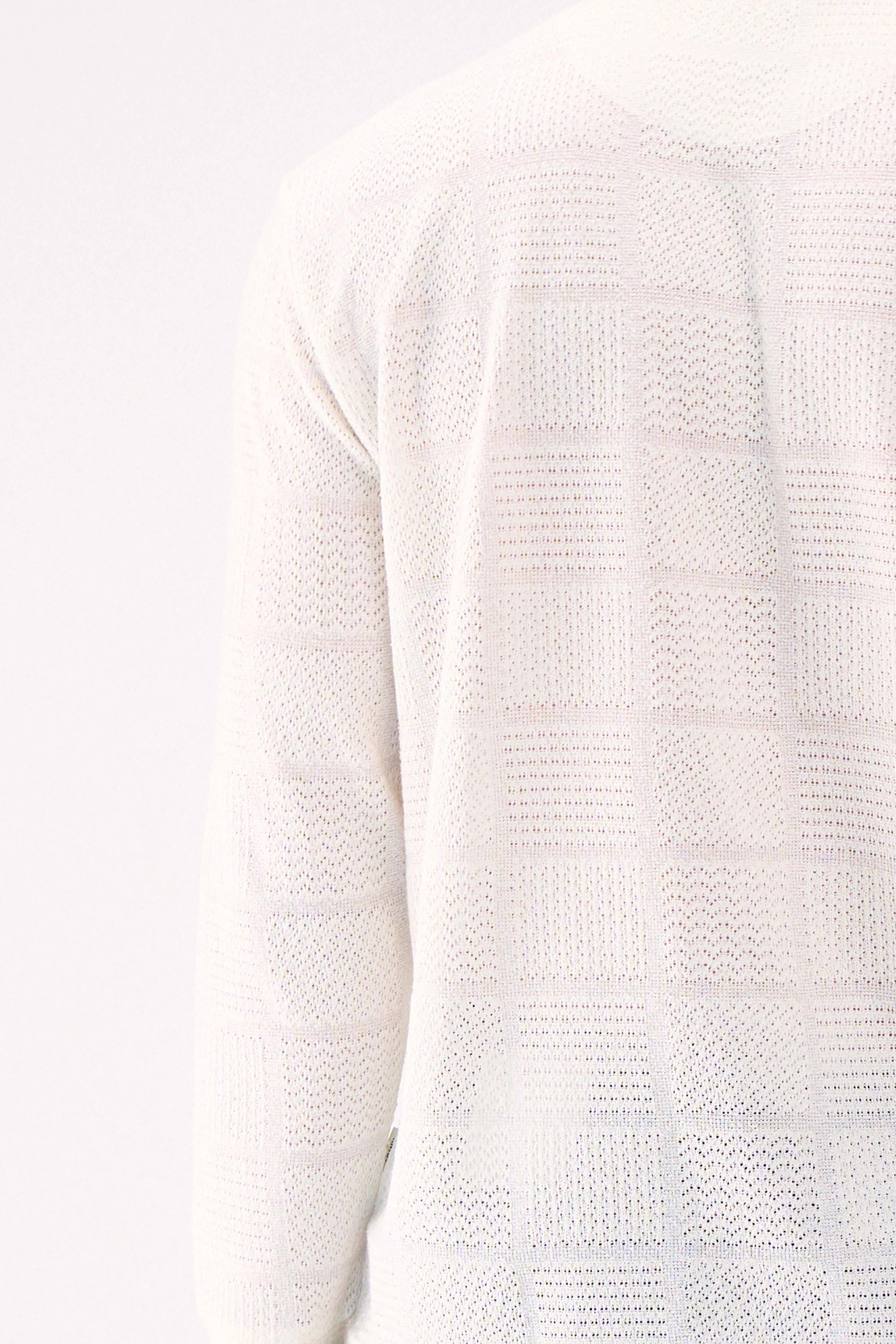 KNITTED LONG SLEEVES OFFWHITE