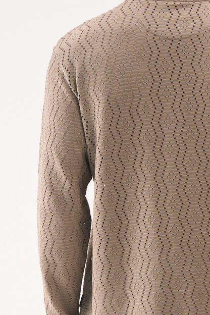 KNITTED LONG SLEEVES OLIVE