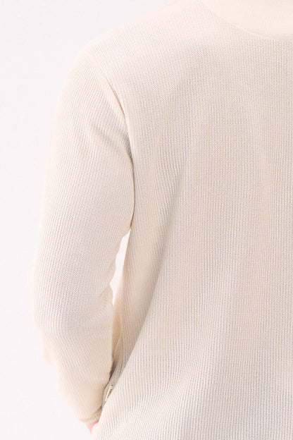 KNITTED LONG SLEEVES OFFWHITE