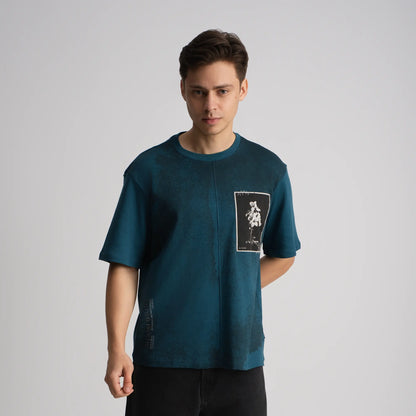 All Over Flow printed T-shirt