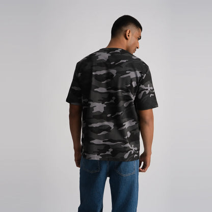 Camo digital print T-shirt