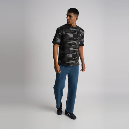 Camo digital print T-shirt