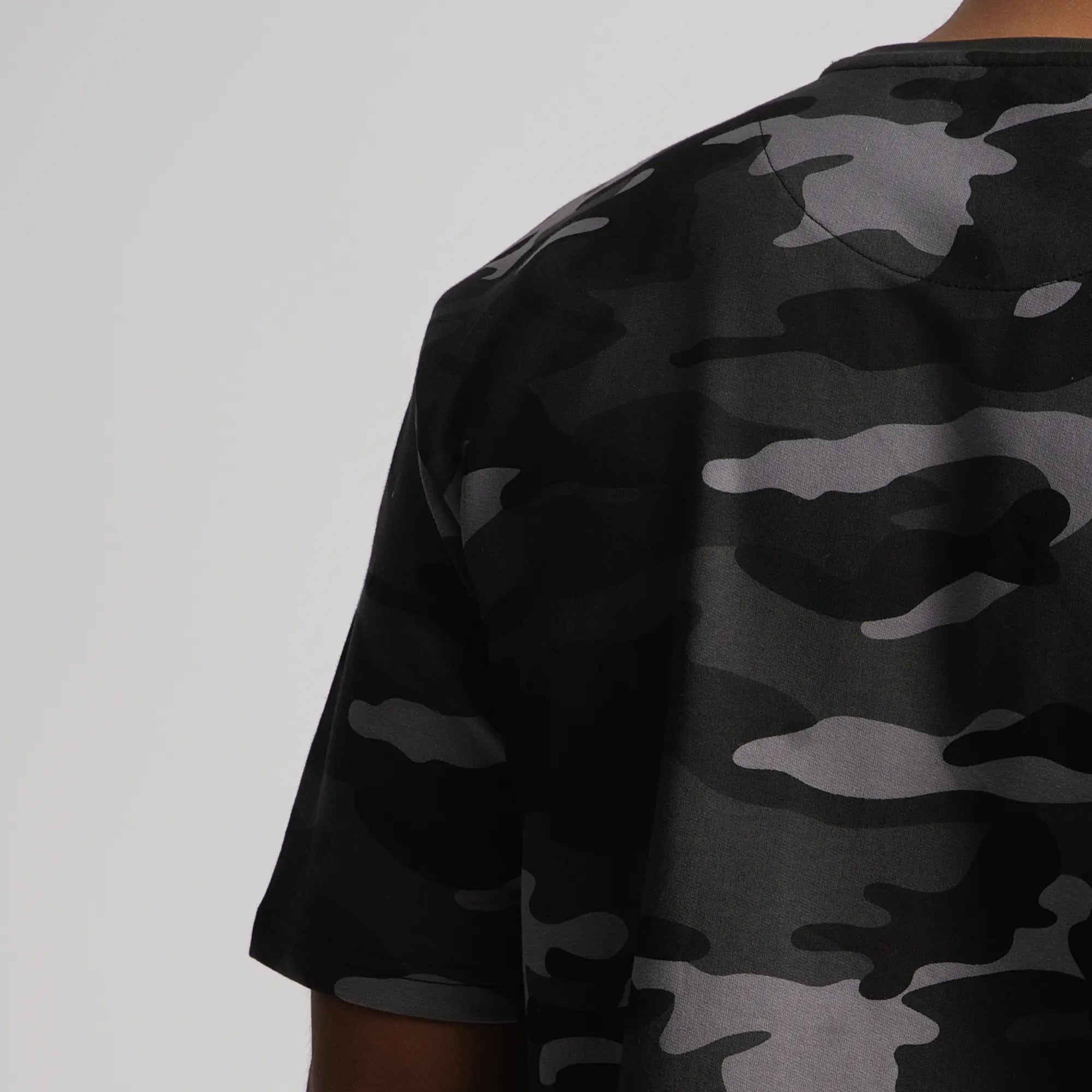 Camo digital print T-shirt