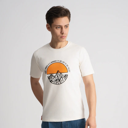 Chill summit printed T-shirt