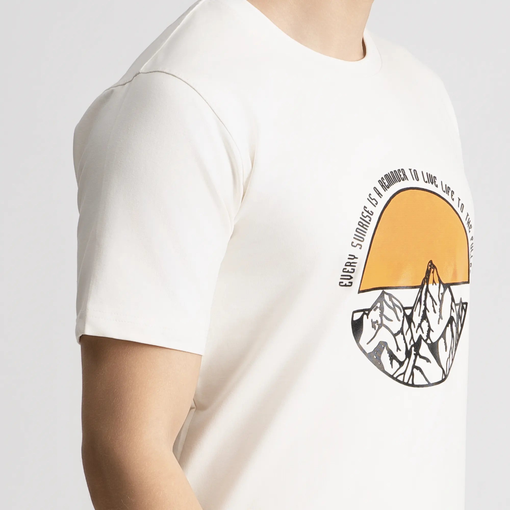 Chill summit printed T-shirt