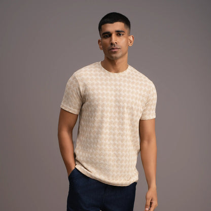 Jacquard Jute Fusion T-shirt