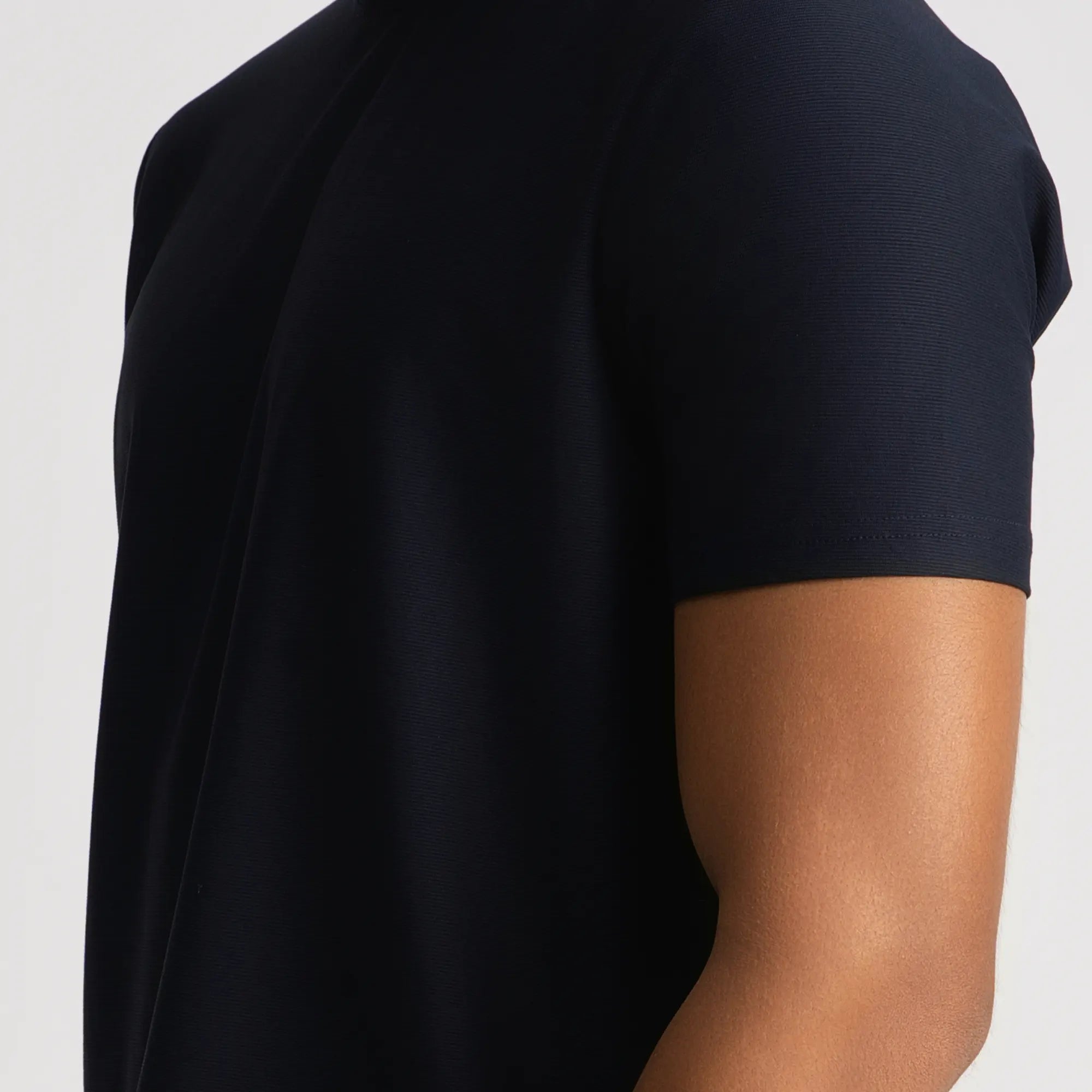 Relaxed Fine Line T-Shirt - Navy Blue