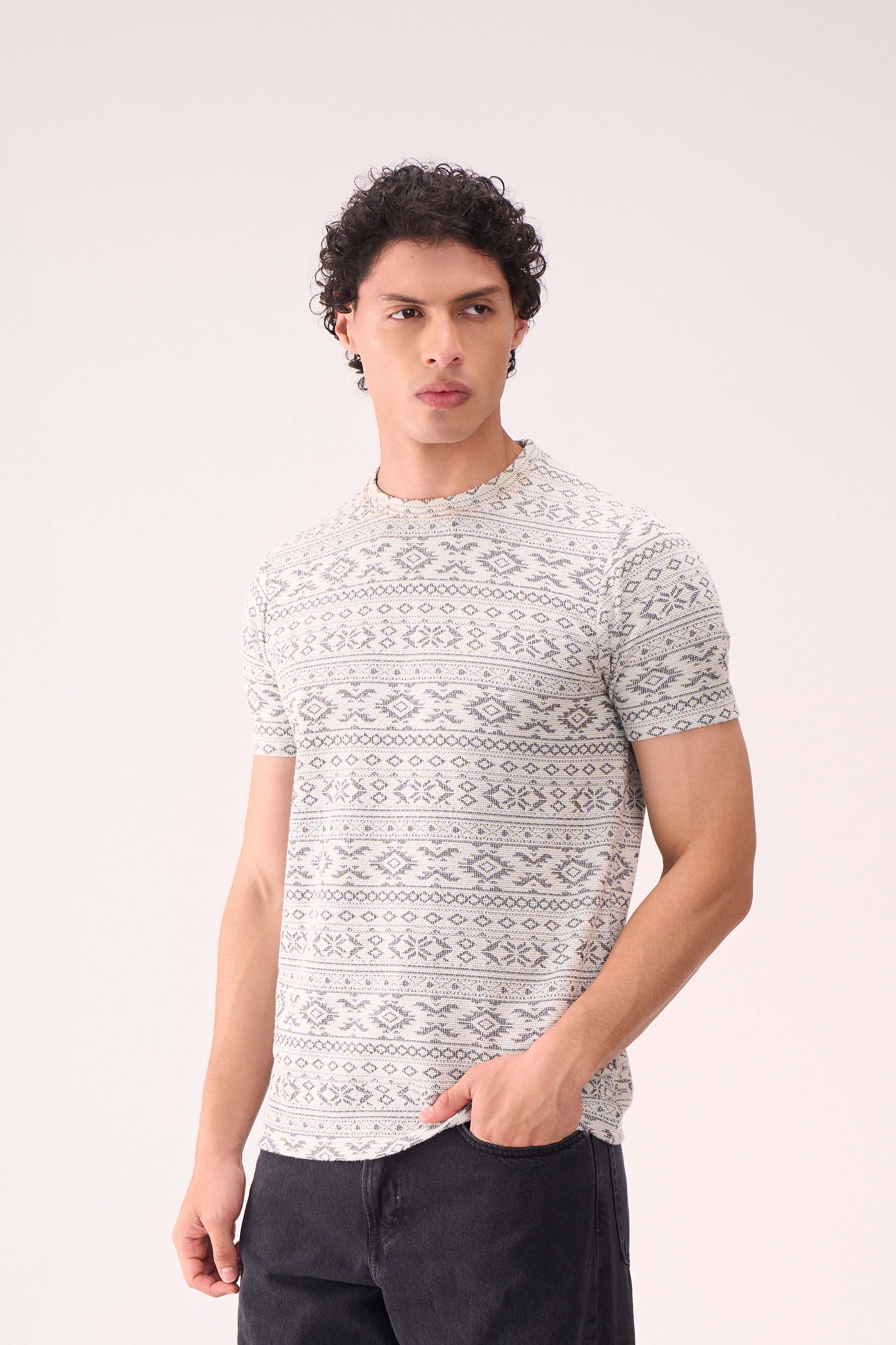 TEXTURED GREY GRID