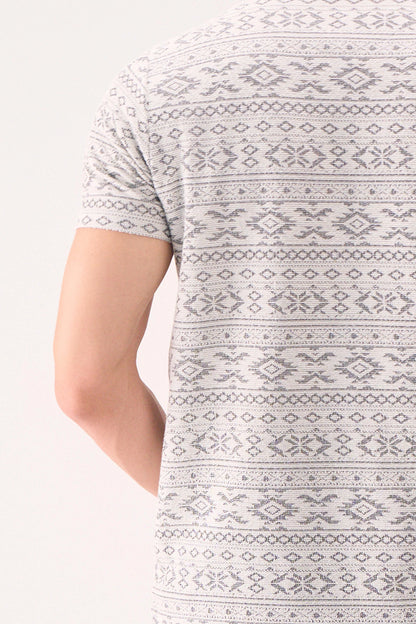 TEXTURED GREY GRID