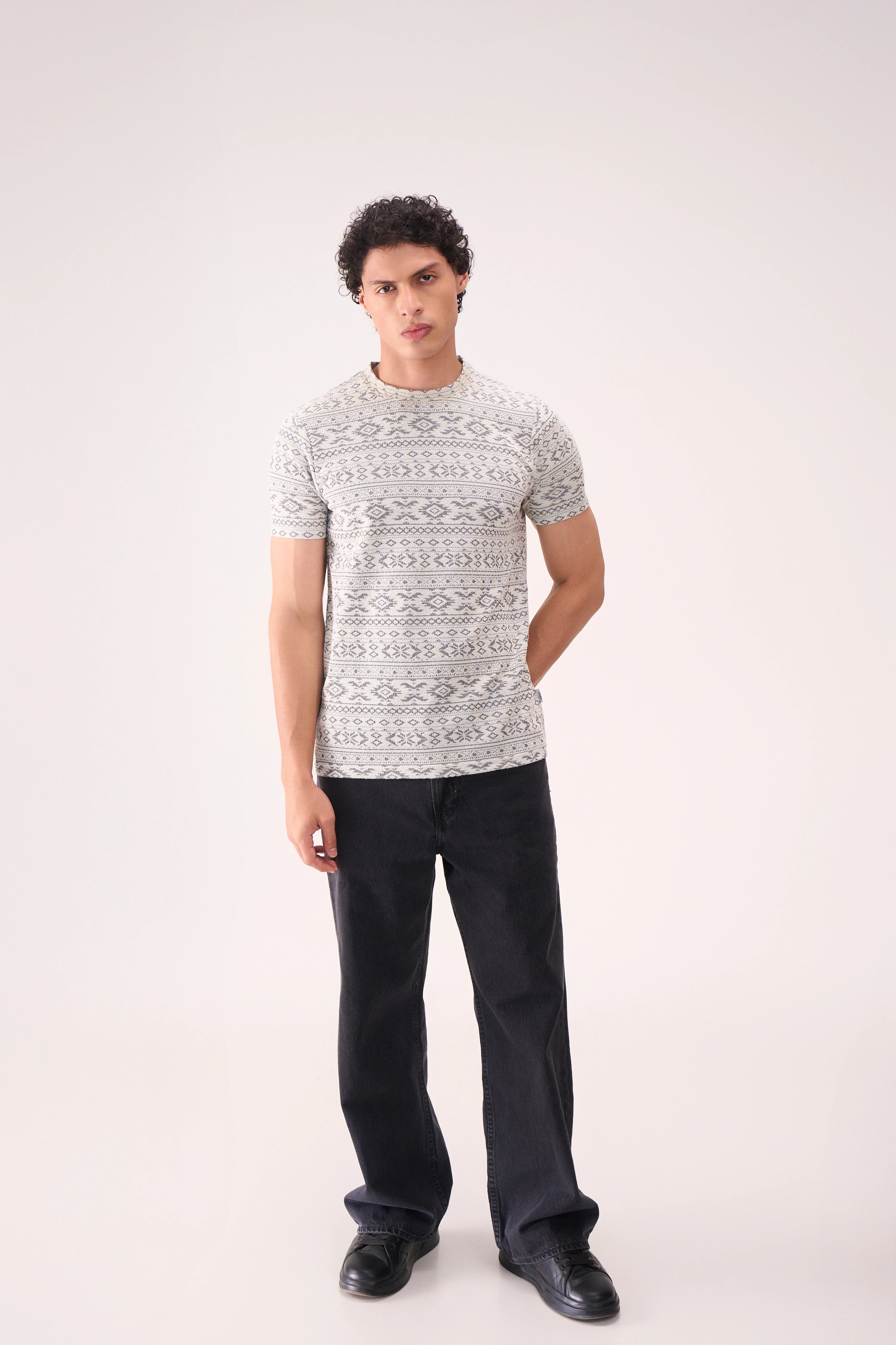 TEXTURED GREY GRID